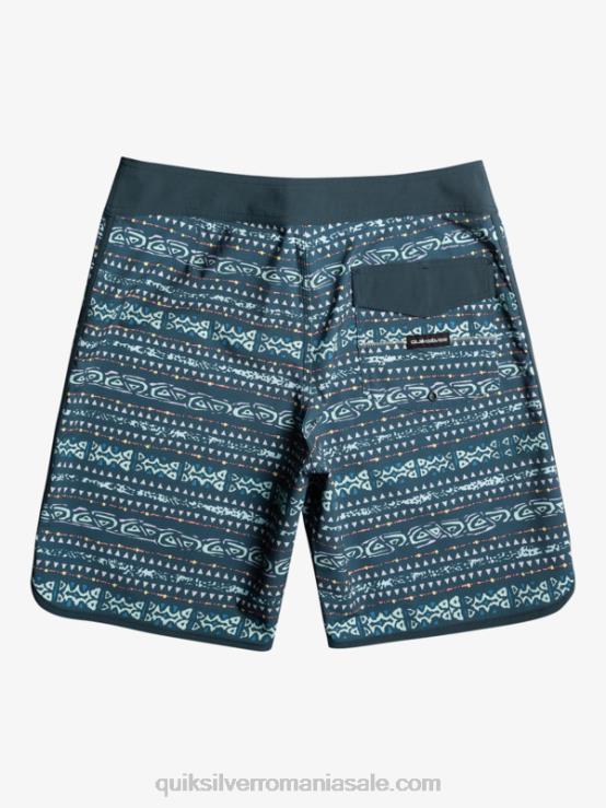 marina de la miezul nopții surfsilk scallop 19 boardshorts XT6B221 bărbați Quiksilver