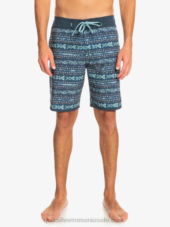 marina de la miezul nopții surfsilk scallop 19 boardshorts XT6B221 bărbați Quiksilver