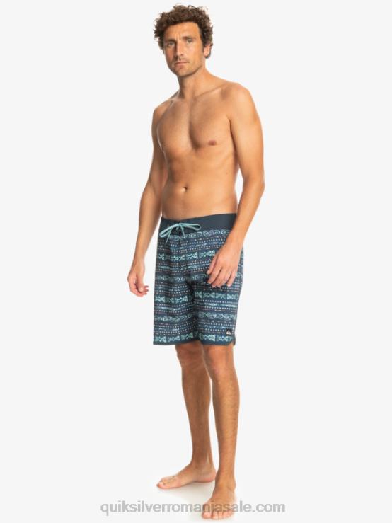 marina de la miezul nopții surfsilk scallop 19 boardshorts XT6B221 bărbați Quiksilver