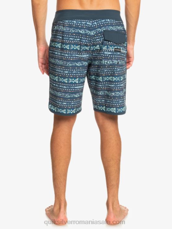 marina de la miezul nopții surfsilk scallop 19 boardshorts XT6B221 bărbați Quiksilver
