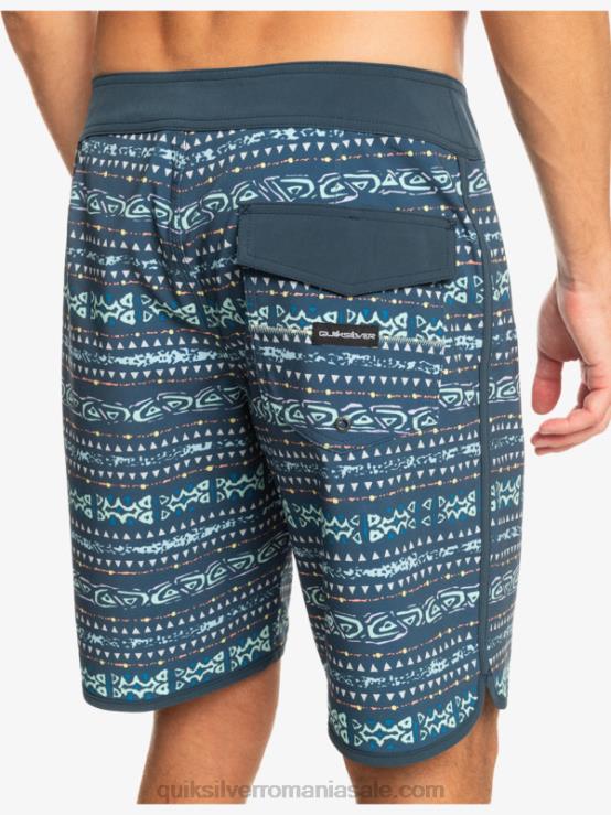 marina de la miezul nopții surfsilk scallop 19 boardshorts XT6B221 bărbați Quiksilver