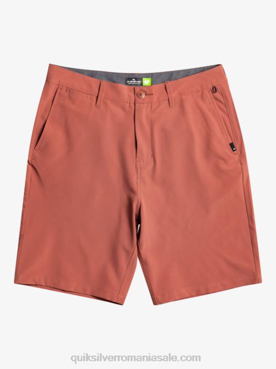 marsala pantaloni scurți hibrid ocean union amphibian 20 XT6B147 bărbați Quiksilver