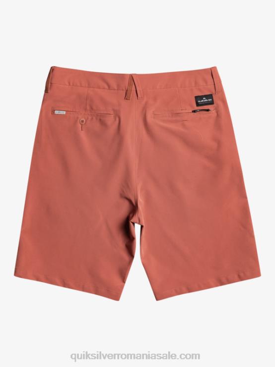 marsala pantaloni scurți hibrid ocean union amphibian 20 XT6B147 bărbați Quiksilver