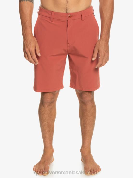 marsala pantaloni scurți hibrid ocean union amphibian 20 XT6B147 bărbați Quiksilver