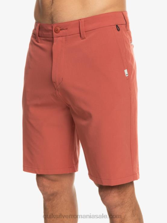 marsala pantaloni scurți hibrid ocean union amphibian 20 XT6B147 bărbați Quiksilver