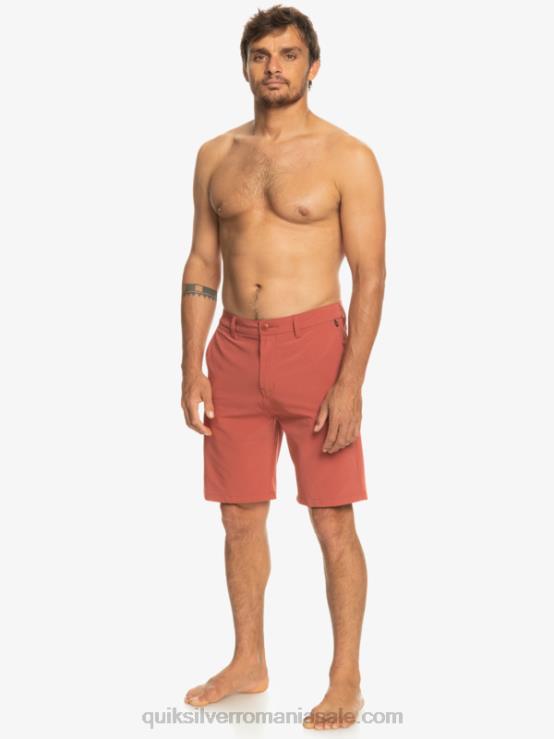marsala pantaloni scurți hibrid ocean union amphibian 20 XT6B147 bărbați Quiksilver