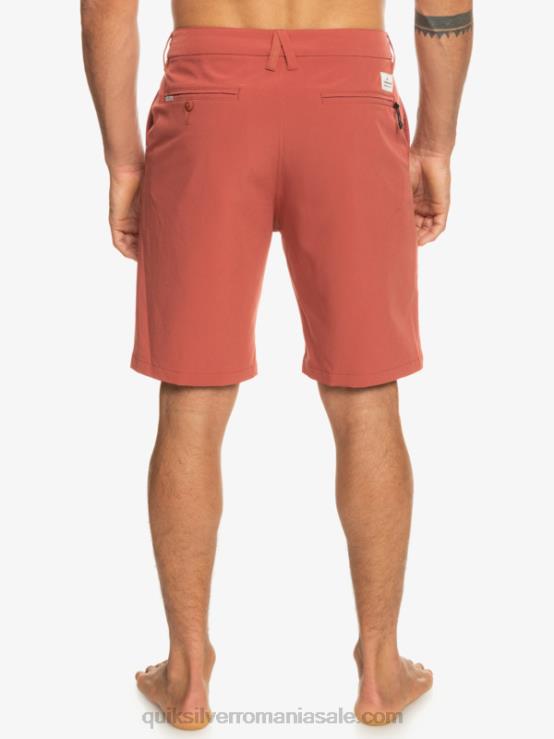 marsala pantaloni scurți hibrid ocean union amphibian 20 XT6B147 bărbați Quiksilver
