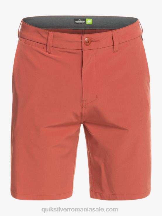 marsala pantaloni scurți hibrid ocean union amphibian 20 XT6B147 bărbați Quiksilver