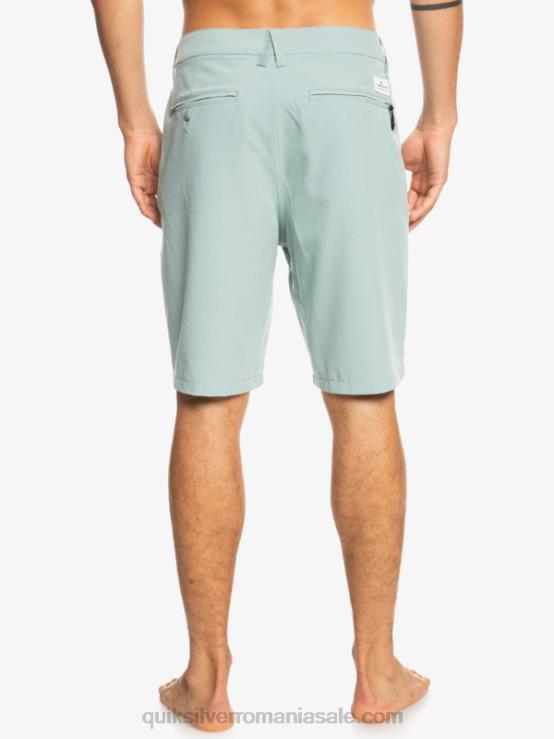 mediu verde pantaloni scurți hibrid ocean union amphibian 20 XT6B144 bărbați Quiksilver