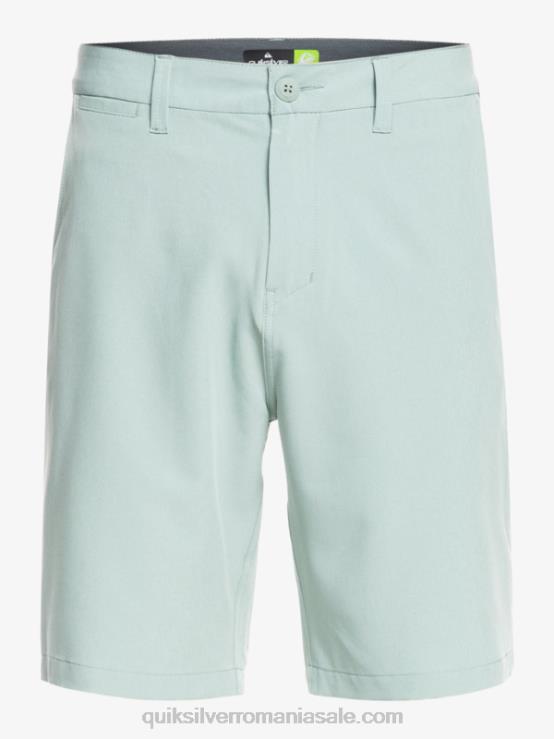 mediu verde pantaloni scurți hibrid ocean union amphibian 20 XT6B144 bărbați Quiksilver