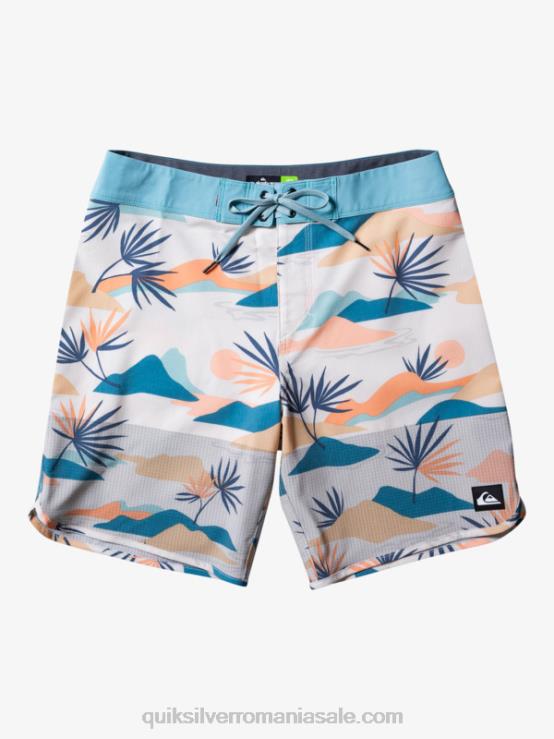mesteacăn highlite scallop 19 boardshorts XT6B29 bărbați Quiksilver
