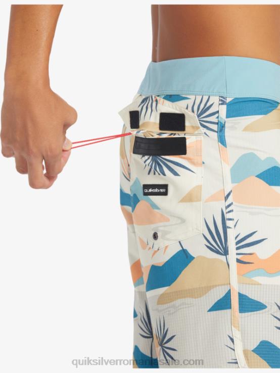 mesteacăn highlite scallop 19 boardshorts XT6B29 bărbați Quiksilver