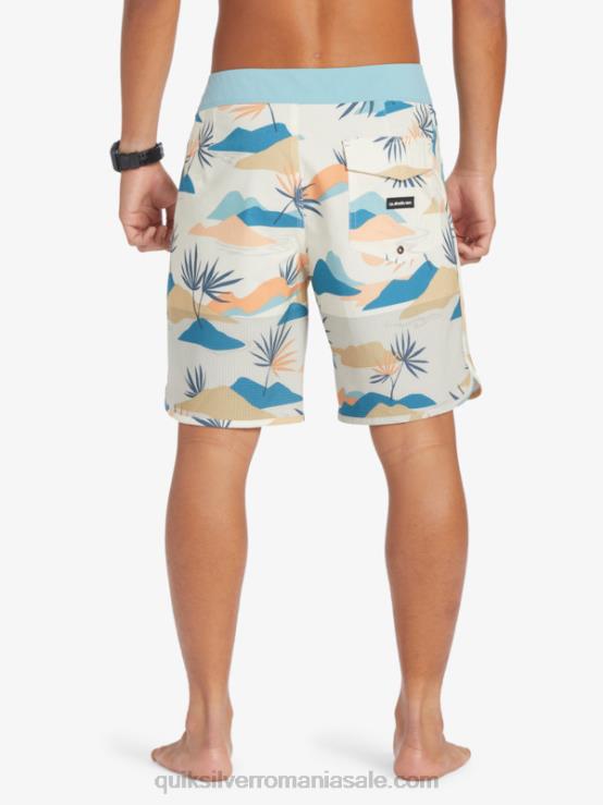 mesteacăn highlite scallop 19 boardshorts XT6B29 bărbați Quiksilver