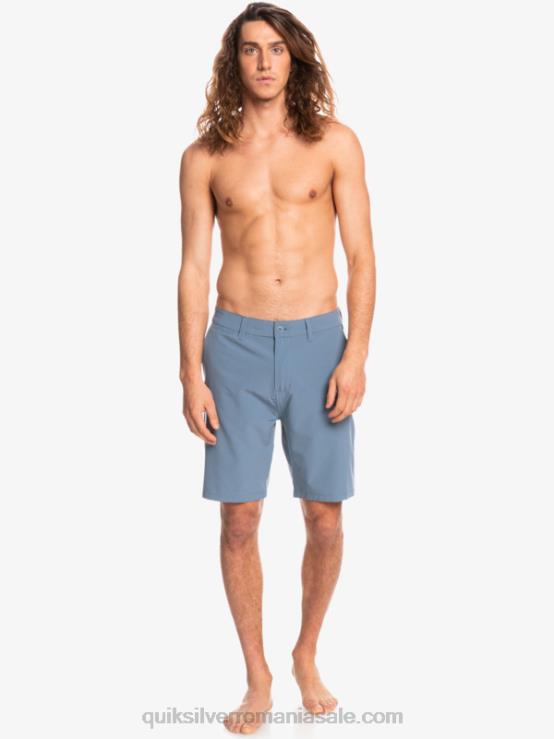 mirajul albastru pantaloni scurți hibrid ocean union amphibian 20 XT6B153 bărbați Quiksilver