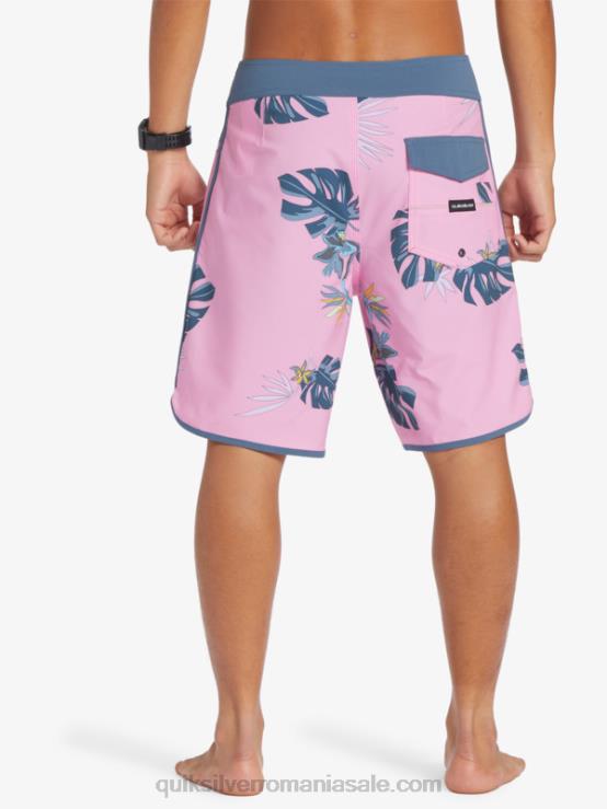 moonlit mov surfsilk scallop 19 boardshorts XT6B217 bărbați Quiksilver