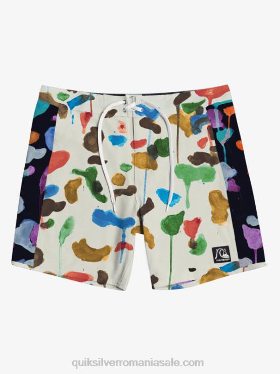 natas kaupas - mesteacăn hempstretch original arc blank canvas 18 boardshorts XT6B1822 bărbați Quiksilver