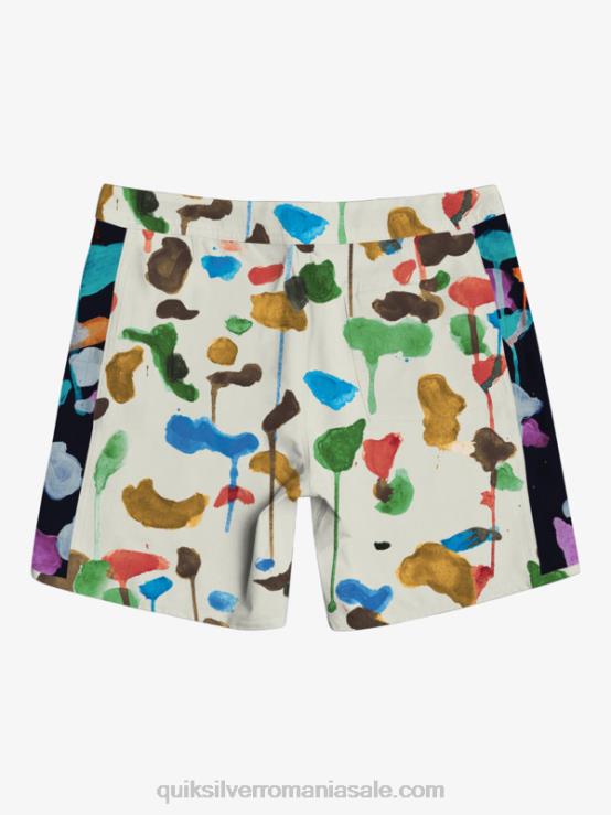 natas kaupas - mesteacăn hempstretch original arc blank canvas 18 boardshorts XT6B1822 bărbați Quiksilver