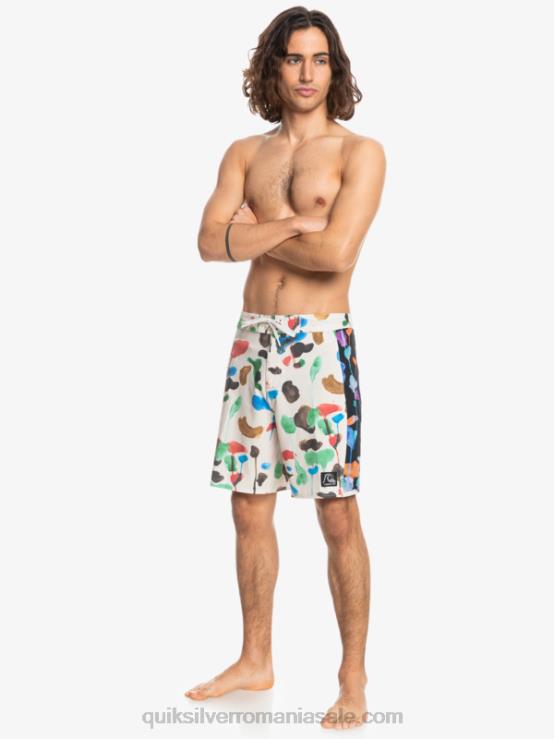 natas kaupas - mesteacăn hempstretch original arc blank canvas 18 boardshorts XT6B1822 bărbați Quiksilver