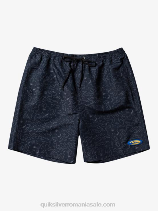 negru Saturn 18 salve XT6B583 bărbați Quiksilver