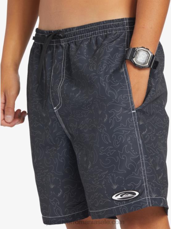 negru Saturn 18 salve XT6B583 bărbați Quiksilver