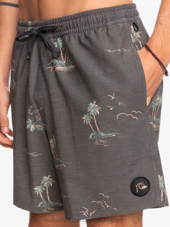 negru amestec buc. 17 salve XT6B1779 bărbați Quiksilver