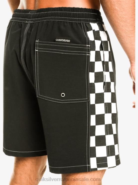 negru arcul original 17 salve XT6B531 bărbați Quiksilver