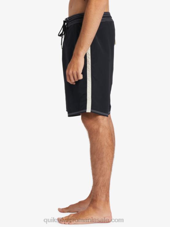 negru boardshorts waterman throwback 19 XT6B1855 bărbați Quiksilver