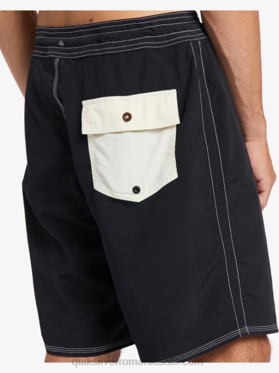 negru boardshorts waterman throwback 19 XT6B1855 bărbați Quiksilver