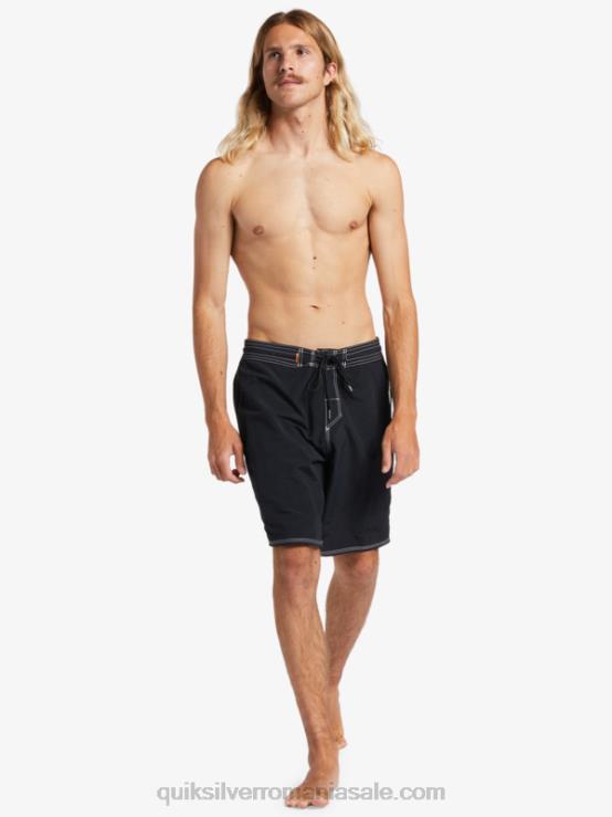 negru boardshorts waterman throwback 19 XT6B1855 bărbați Quiksilver