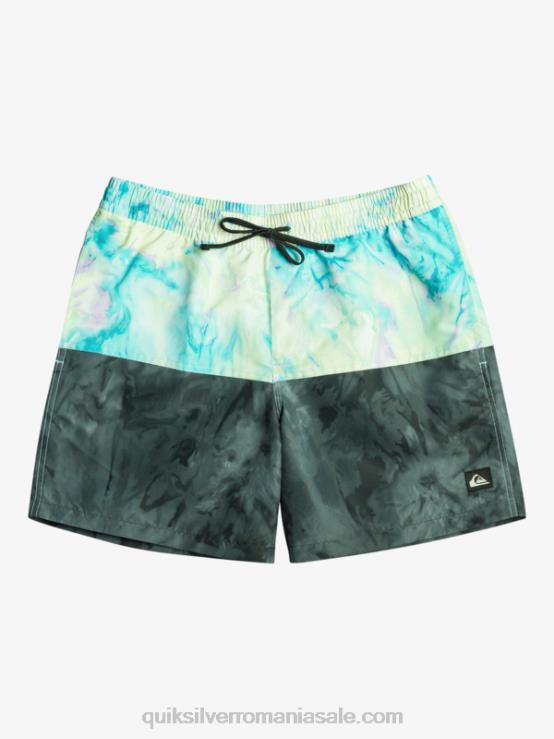 negru butt logo 17 salve XT6B486 bărbați Quiksilver