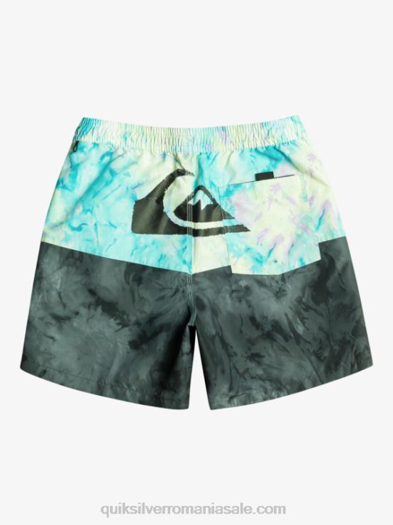 negru butt logo 17 salve XT6B486 bărbați Quiksilver