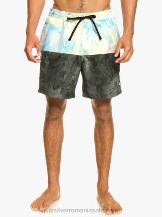 negru butt logo 17 salve XT6B486 bărbați Quiksilver