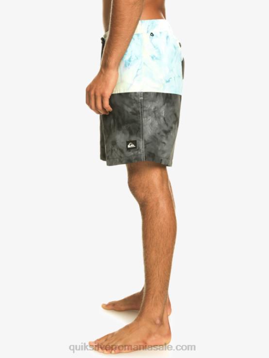 negru butt logo 17 salve XT6B486 bărbați Quiksilver