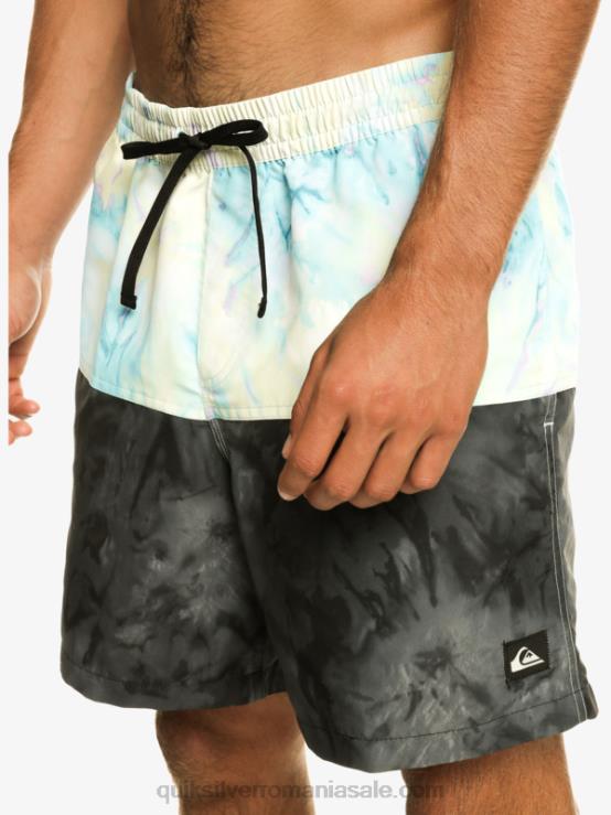 negru butt logo 17 salve XT6B486 bărbați Quiksilver