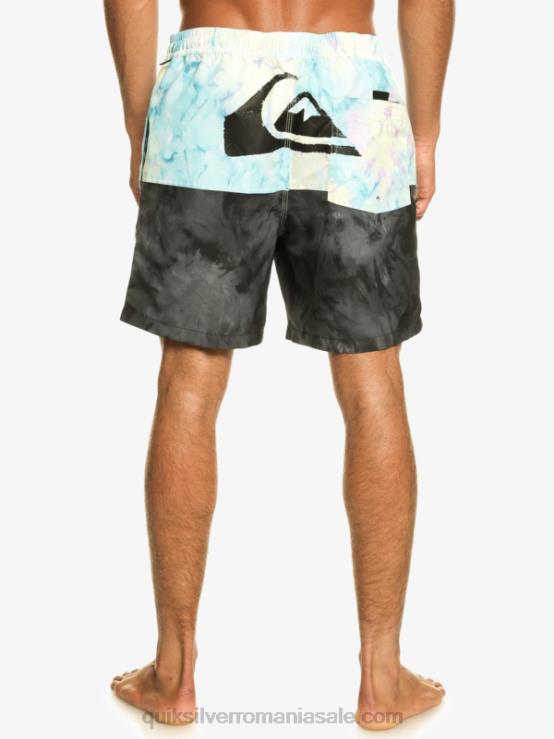 negru butt logo 17 salve XT6B486 bărbați Quiksilver