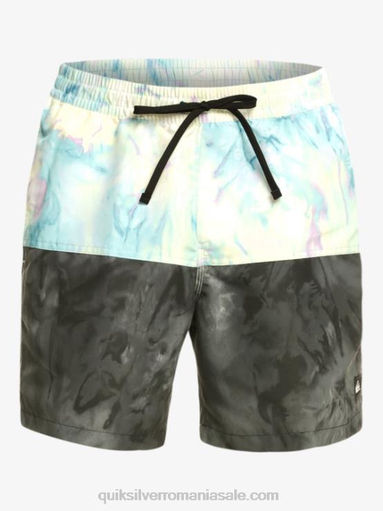 negru butt logo 17 salve XT6B486 bărbați Quiksilver