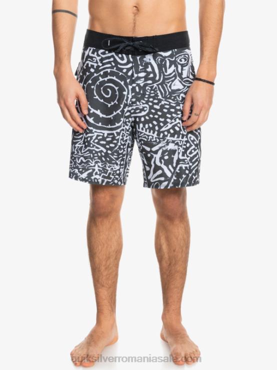 negru hempstretch 69 18 boardshorts XT6B1814 bărbați Quiksilver