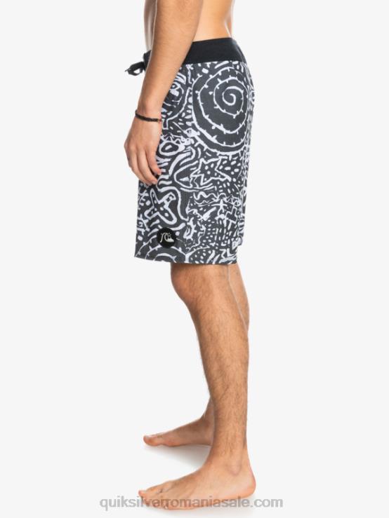 negru hempstretch 69 18 boardshorts XT6B1814 bărbați Quiksilver