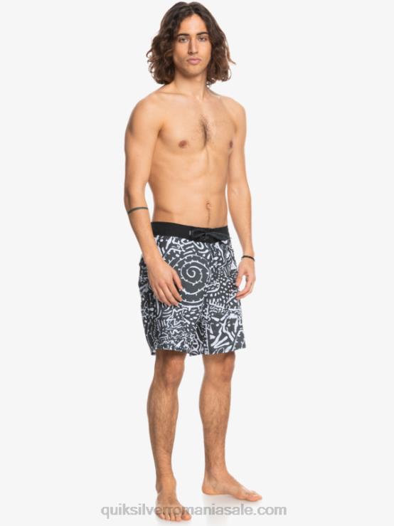 negru hempstretch 69 18 boardshorts XT6B1814 bărbați Quiksilver