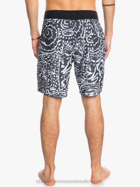 negru hempstretch 69 18 boardshorts XT6B1814 bărbați Quiksilver