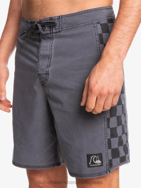 negru hempstretch original arc spălat 18 boardshorts XT6B1671 bărbați Quiksilver