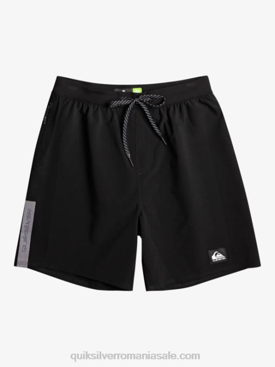 negru highlite omni scurt 17 volei XT6B807 bărbați Quiksilver