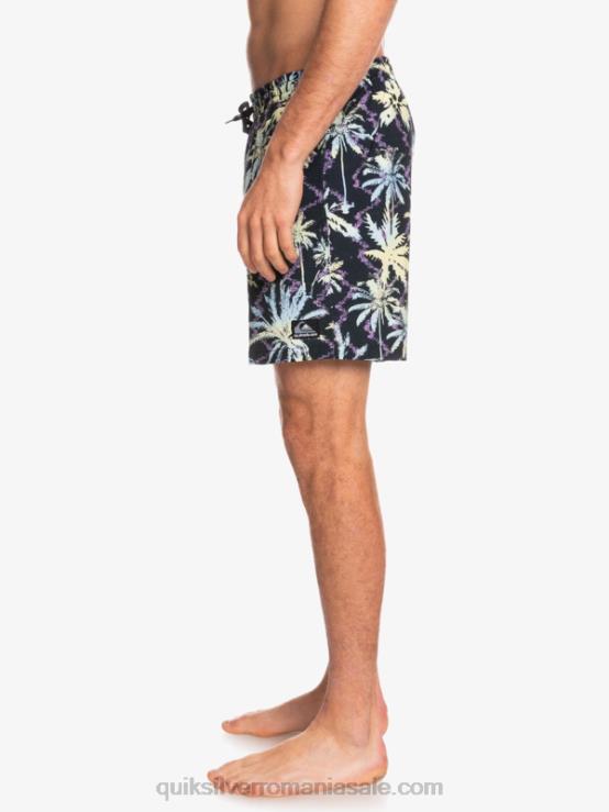 negru ocean mix 17 volei XT6B1709 bărbați Quiksilver
