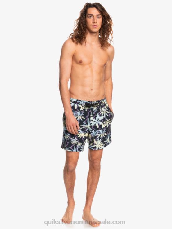 negru ocean mix 17 volei XT6B1709 bărbați Quiksilver