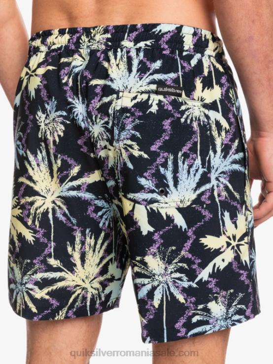 negru ocean mix 17 volei XT6B1709 bărbați Quiksilver