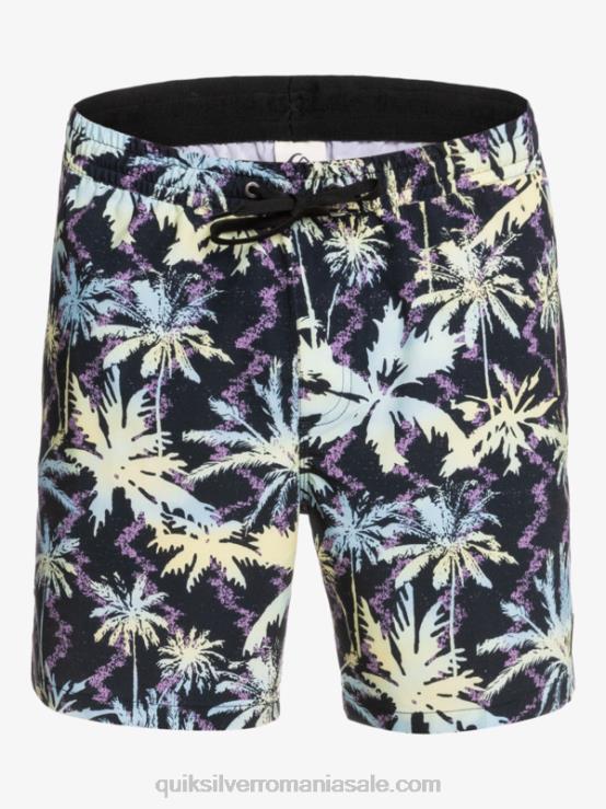 negru ocean mix 17 volei XT6B1709 bărbați Quiksilver