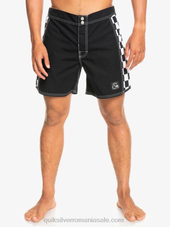 negru original arc 16 boardshorts XT6B1780 bărbați Quiksilver