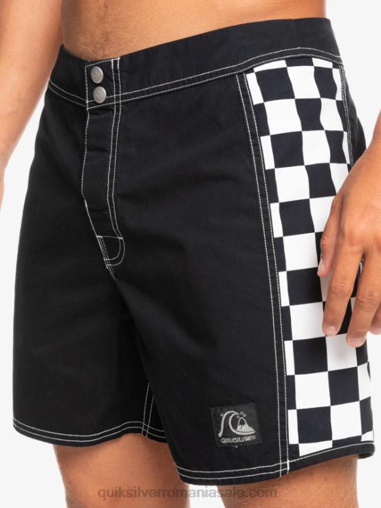 negru original arc 16 boardshorts XT6B1780 bărbați Quiksilver