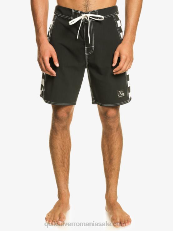 negru original arc 18 boardshorts XT6B171 bărbați Quiksilver