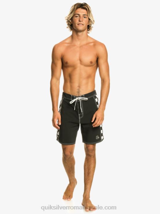 negru original arc 18 boardshorts XT6B171 bărbați Quiksilver